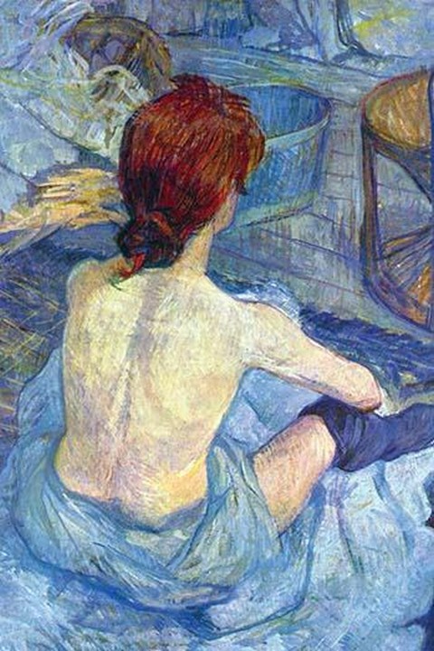 Rousse (La Toilette) by Henri de Toulouse-Lautrec