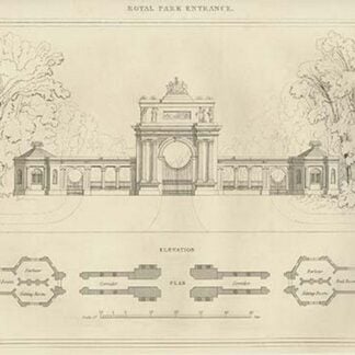 Royal Park Entrance by Richard Brown