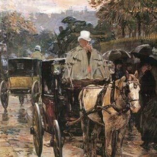 Rue Bonaparte by Frederick Childe Hassam