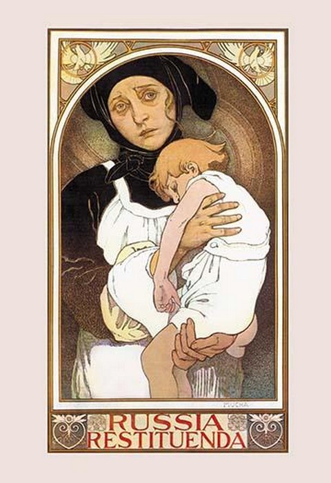 Russia Restituenda by Alphonse Mucha