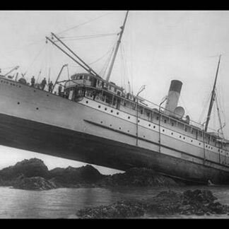 S.S. Princess May - On the Rocks