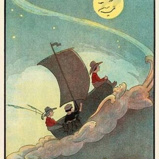Sailing the Wooden Shoe by Moonlight by Eugene Field