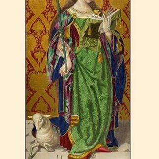 Saint Agnes by H. Shaw