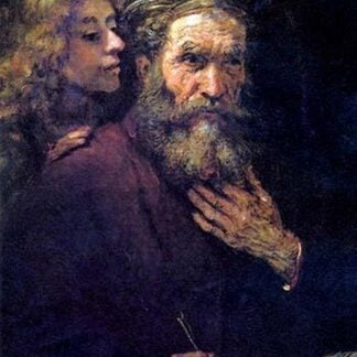 Saint Matthew and the Angel by Rembrandt van Rijn
