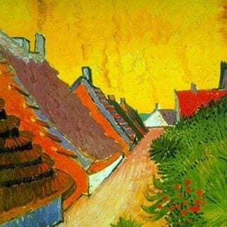 Saintes-Maries Road through the Town by Vincent van Gogh