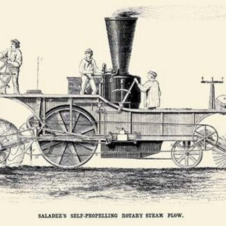 Saladee's Self-Propelling Rotary Steam Plow
