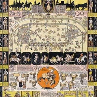 Salinas Rodeo (The Evolution of the Cowboy) by Joseph Jacinto Mora