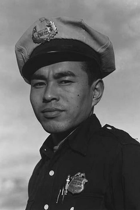 Sam Bozono (Policeman) by Ansel Adams