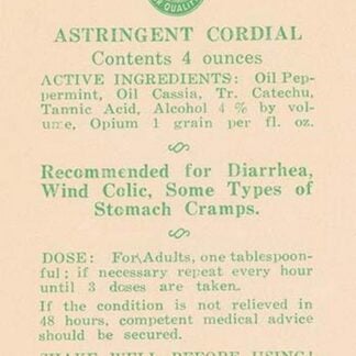 Samson's Astringent Cordial