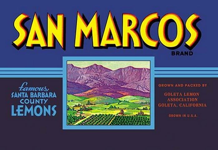 San Marcos Brand Lemons