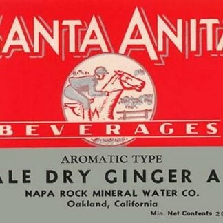 Santa Anita Pale Dry Ginger Ale
