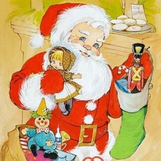Santa Claus Delivers by Irene Geiger