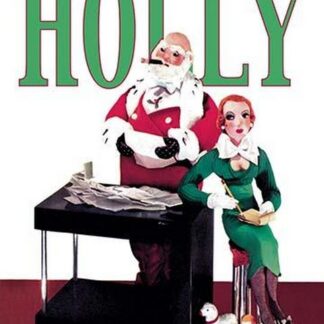 Santa Looks over Letters with Secretary