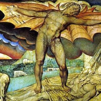Satan Smiting Job with Sore Boils by William Blake