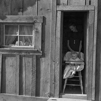 Saw Mill Worker's Wife and Baby by Dorothea Lange
