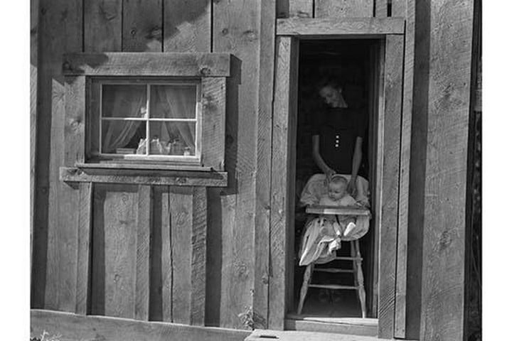 Saw Mill Worker's Wife and Baby by Dorothea Lange