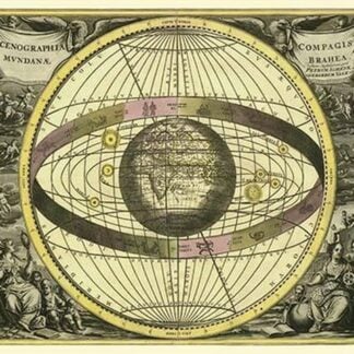 Scenographia Compagis Mundanae Brahea by Andreas Cellarius