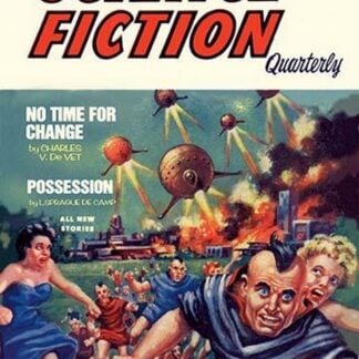 Science Fiction Quarterly: Citizens Flee UFO Attack