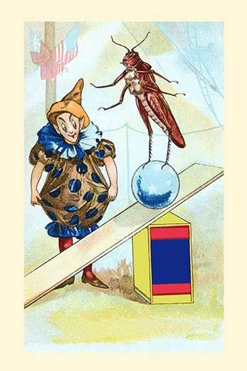 See Saw Balance Ball from The Frolie Grasshopper Circus by William Cheseborough Ostrander