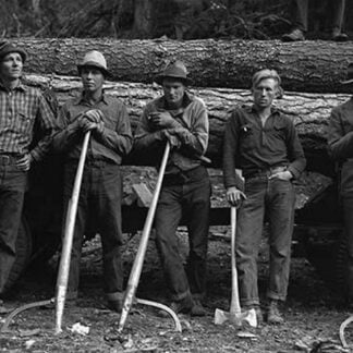 Self-Help Sawmill Workers by Dorothea Lange