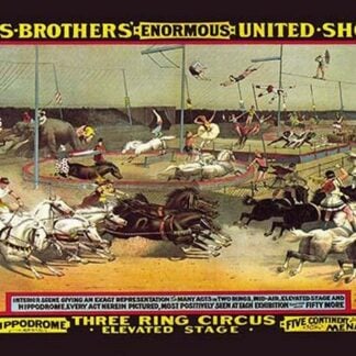 Sells Brothers' Enormous United Shows: Three Ring Circus