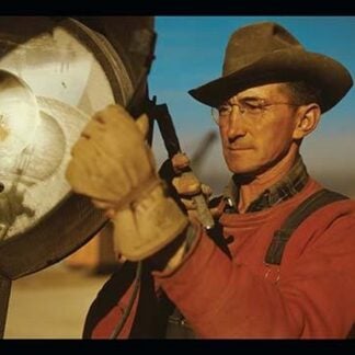 Servicing the Lamps to Keep Wartime Steel Production 24 Hours by Andreas Feininger