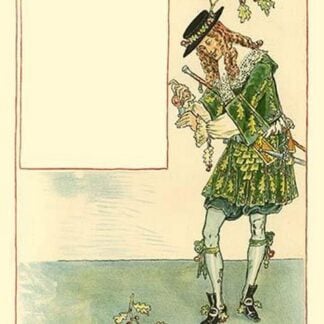 She recovered only when the 29th of May gave her a mouthful of oak apple cider. by Walter Crane