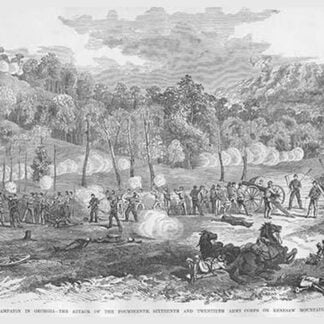 Sherman Attacks at Kennesaw Mountain