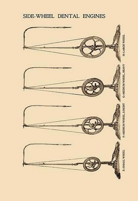Side-Wheel Dental Engines by H. D. Justi & Son