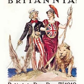 Side by Side - Britannia by James Montgomery Flagg