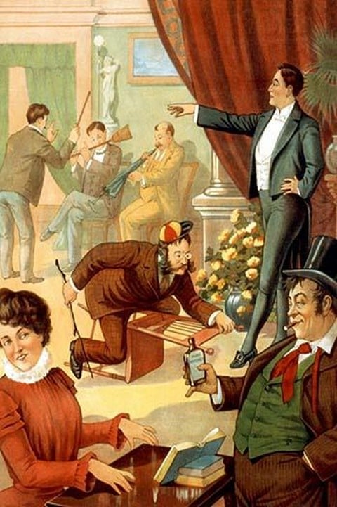 Silly Acts under Hypnosis by Donaldson Litho