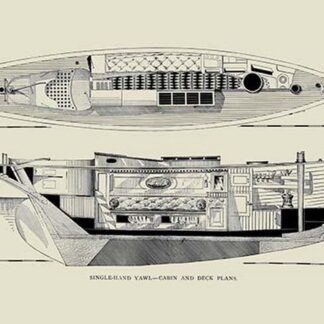 Single-Hand Yawl Cabin & Deck by Charles P. Kunhardt