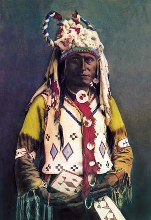 Sioux Chief 'Old Hand' by Carl and Grace Moon