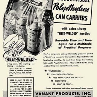 Six-Pack of Conetop Beer Cans