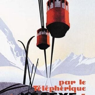 Skiing and Tram by Paul Ordner