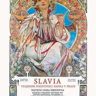 Slavia Insurance Company by Alphonse Mucha