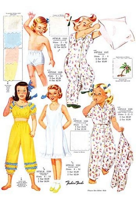 Sleepwear for Little Girls by Fashion Frocks