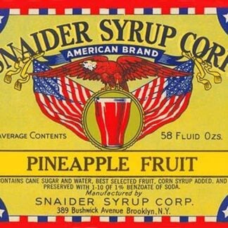 Snaider Syrup Corp. Pineapple Fruit