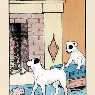 Snip and Snap By the Fireplace by Julia Dyar Hardy