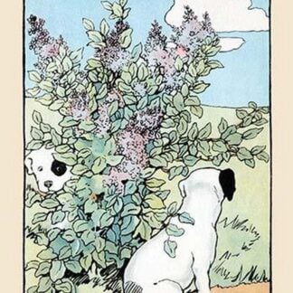 Snip and Snap Play in the Lilac Bushes by Julia Dyar Hardy