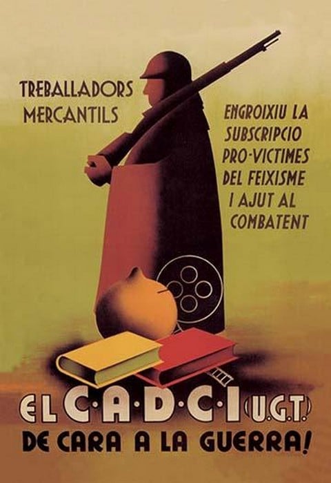 Socialist Trade Union Poster by I. Vicens