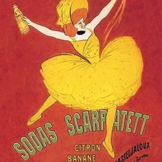 Sodas Scarpatett by Leonetto Cappiello