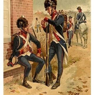 Soldiers At Leisure - 1802 - 1810 - Time For Tobacco By Henry Alexander Ogden