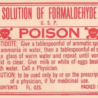 Solution of Formaldehyde