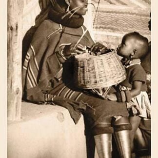 South African Mother and Child by Leon V. Kofod