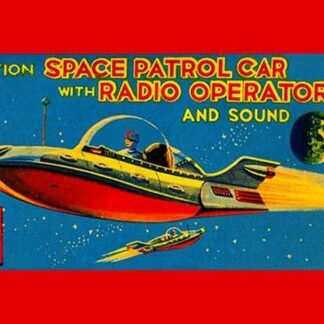 Space Patrol Car with Radio Operator
