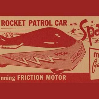 Space Rocket Patrol Car