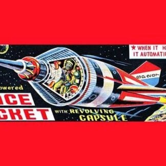 Space Rocket with Revolving Capsule