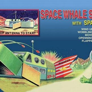 Space Whale Ship with Sparks