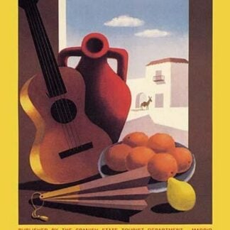 Spain: Guitar and Oranges